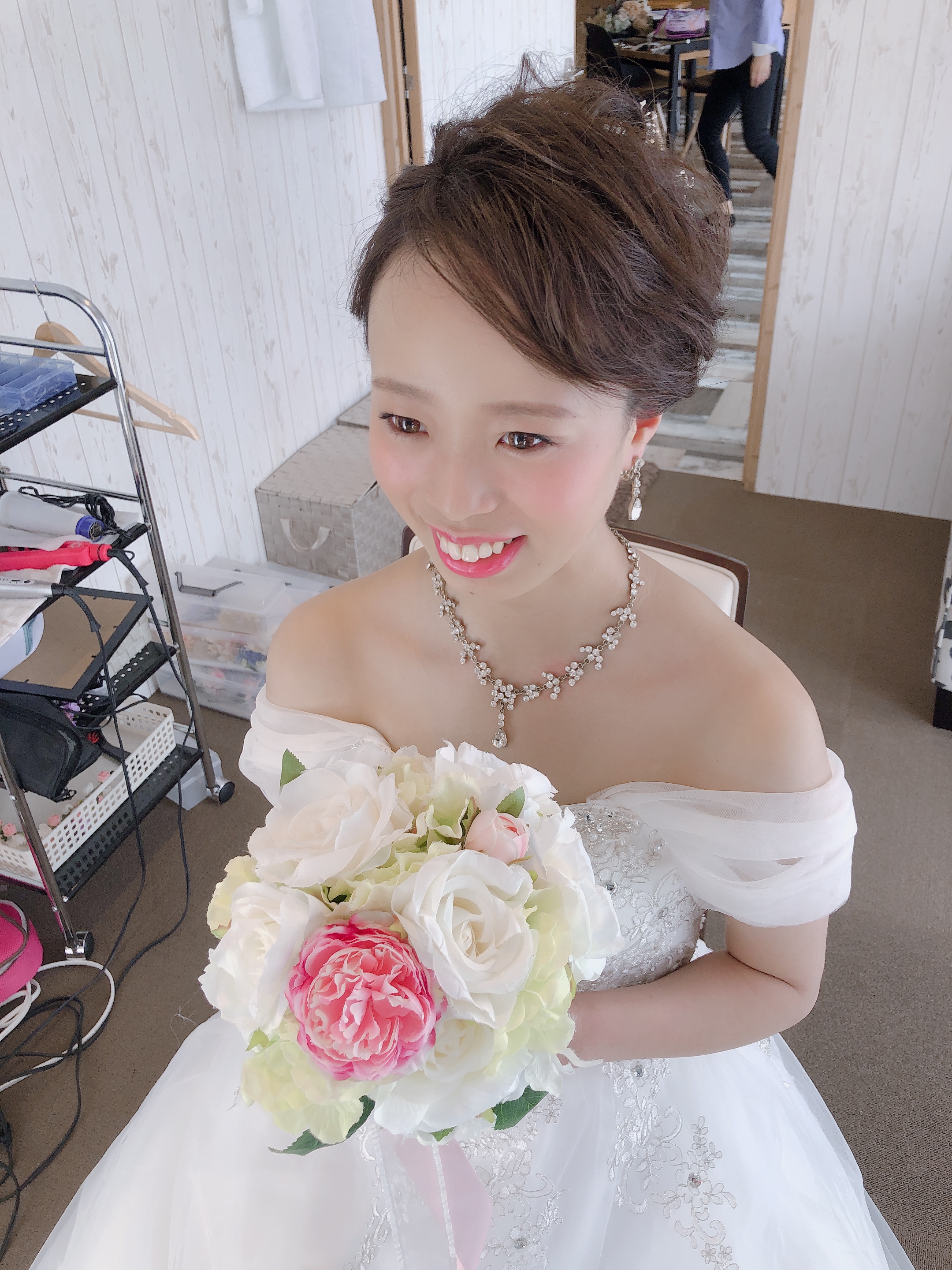 花嫁ヘアメイク Okinawa Happy Wedding 沖縄ヘアメイク
